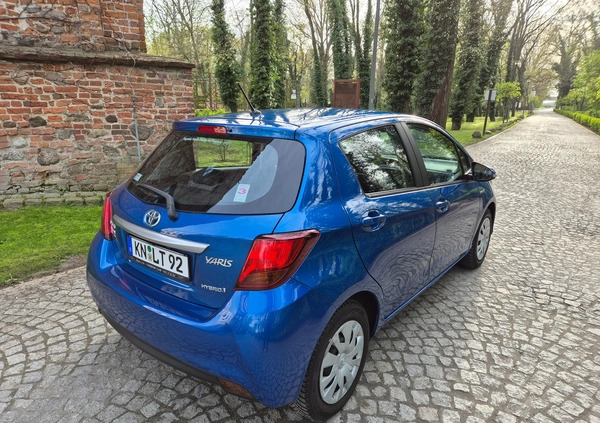 Toyota Yaris cena 45900 przebieg: 126750, rok produkcji 2015 z Wrocław małe 379